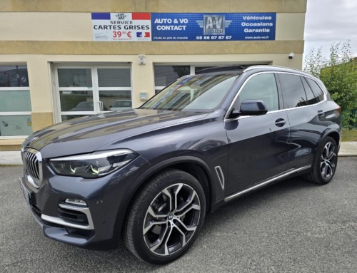 BMW X5 G05 XDRIVE 30d 265ch BVA8 XLINE Du 30.04.2019 – 119 500 KMS – 43 490 €