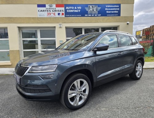 SKODA KAROQ 1.5 TSI 150CH ACT DSG7 STYLE Du 07.01.2021 – 78 500 KMS – 22 490 €