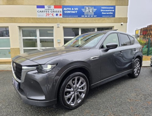 MAZDA CX-60 2.5L e-SKYACTIV PHEV 327CH 4×4 BVA8 EXCLUSIVE-LINE Du 27.10.2023 – 19 000 KMS – 39 490 €