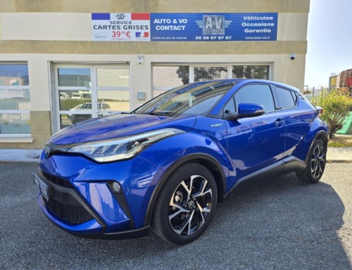 TOYOTA C-HR HYBRIDE 1.8L VVT-i 122 DYNAMIC CVT Du 08.02.2022 – 47 500 KMS – 19 990 €