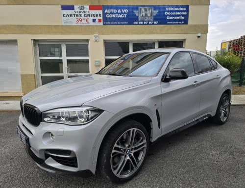 BMW X6 M50D 381CH BVA8 Du 12.03.2019 – 152 500 KMS – 38 990 €