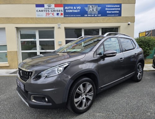 PEUGEOT 2008 BLUE HDI 100CH ALLURE BVM5 Du 31.07.2019 – 99 700 KMS – 10 490 €