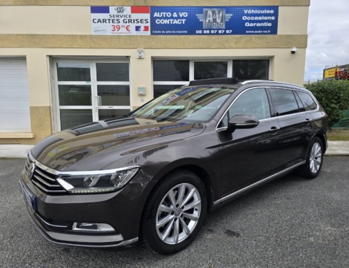 VOLKSWAGEN PASSAT SW 1.4 TSI 150CH CARAT DSG7 ACT BMT Du 09.02.2018 – 94 800 KMS – 20 990 €