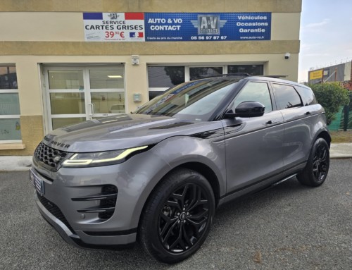 RANGER ROVER EVOQUE MARK III R-DYNAMIC SE P300e AWD BVA8 Du 03.02.2022 – 39 990 KMS – 37 990 €