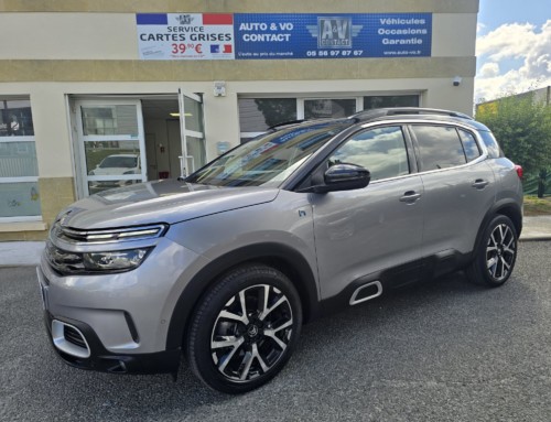 CITROEN C5 AIRCROSS HYBRID 225CH SHINE PACK e-EAT8 Du 04.01.2021 – 35 000 KMS – 19 990 €