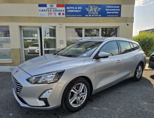 FORD FOCUS SW 1.5 ECOBLUE 95CH TREND BUSINESS Du 13.11.2020 – 133 000 KMS – 10 990 €