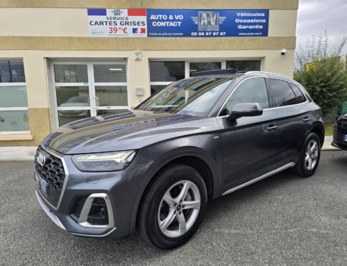 AUDI Q5 50 TFSIe 299 S LINE S TRONIC 7 QUATTRO Du 24.06.2021 – 65 000 KMS – 37 490 €