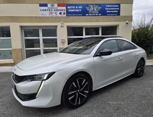 PEUGEOT 508 HYBRID 225 CH GT PACK e-EAT8 Du 16.05.2022 – 66 500 KMS – 21 990 €