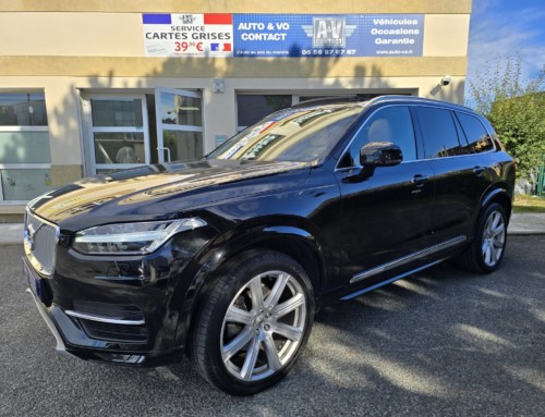 VOLVO XC90 D5 AWD 225CH INSCRIPTION LUXE GEARTRONIC A 7pl Du 19.06.2015 – 166 500 KMS – 25 490 €