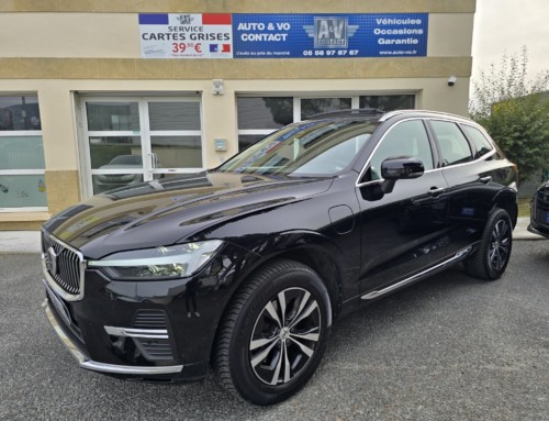VOLVO XC60 II PHASE 2 T6 RECHARGE AWD 253+87 CH INSCRIPTION BUSINESS Du 23.12.2021 – 79 990 KMS – 33 490 €