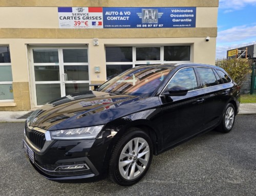 SKODA OCTAVIA COMBI 1.0 TSI 110CH MHEV e-TEC STYLE DSG7 Du 19.06.2024 – 85 500 KMS – 20 990 €