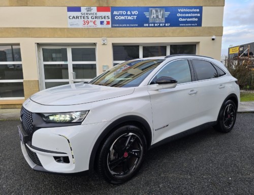 DS DS7 CROSSBACK 1.6 E-TENSE 225 PERFORMANCE LINE + Du 26.04.2021 – 89 800 KMS – 20 990 €