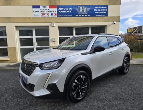 PEUGEOT 2008 BLUE HDI 110 ALLURE PACK BVM6 Du 29.06.2022 – 84 800 KMS – 14 990 €