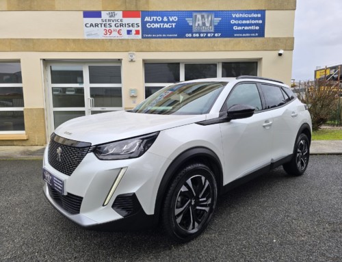 PEUGEOT 2008 BLUE HDI 110 ALLURE PACK BVM6 Du 29.06.2022 – 84 800 KMS – 14 990 €