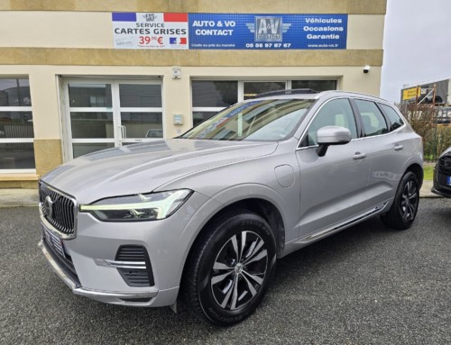 VOLVO XC60 T6 RECHARGE 253 + 145 CH GEARTRONIC 8 INSCRIPTION BUSINESS Du 11.02.2022 – 99 800 KMS – 32 990 €