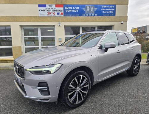 VOLVO XC60 T8 RECHARGE 310 + 145 CH ULTIMATE STYLE CHROME AWD Du 24.11.2022 – 109 900 KMS – 38 490 €