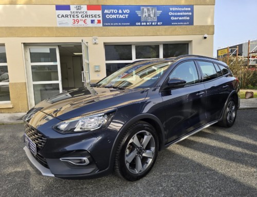 FORD FOCUS SW ACTIVE 2.0 ECOBLUE 150 BVA8 Du 21.09.2020 – 155 500 KMS – 11 990 €