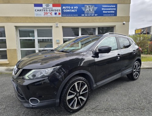 NISSAN QASHQAI 1.2 DIG-T 115 TEKNA Du 14.09.2015 – 123 000 KMS – 9 490 €