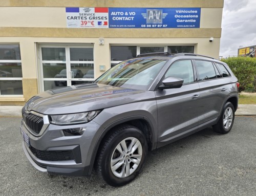 SKODA KODIAQ 1.5 TSI 150 ACT BUSINESS DSG7 7PL Du 13.03.2023 – 33 500 KMS – 31 990 €