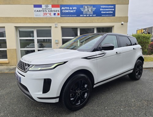 RANGE ROVER EVOQUE D150 S AWD BVA9 Du 01.10.2020 – 74 500 KMS – 23 990 €