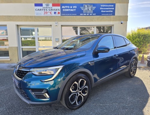 RENAULT ARKANA Tce 140 INTENS EDC 21B Du 28.12.2021 – 57 500 KMS – 17 490 €