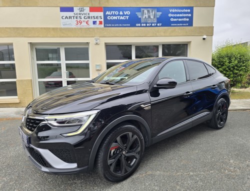 RENAULT ARKANA 1.6 E-TECH 145 R.S LINE Du 30.12.2021 – 94 000 KMS – 16 490 €