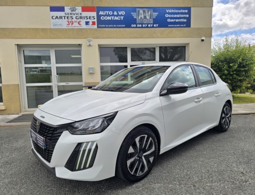 PEUGEOT 208 PH2 PURETECH 100CH BVM6 ACTIVE Du 29.01.2024 – 49 500 KMS – 12 990 €
