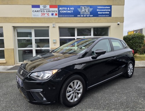 SEAT IBIZA 1.0 EcoTSI 95 CH STYLE BUSINESS Du 03.06.2021 – 36 500 KMS – 13 990 €