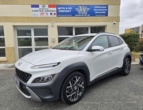 HYUNDAI KONA HYBRID 1.6 GDI 141 CH CREATIVE BVA Du 10.05.2021 – 41 500 KMS – 17 990 €