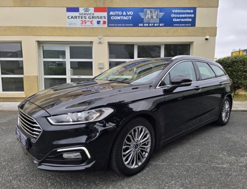 FORD MONDEO SW 2.0 ECOBLUE 150 CH TITANIUM BVA8 Du 21.11.2020 – 133 900 KMS – 13 490 €