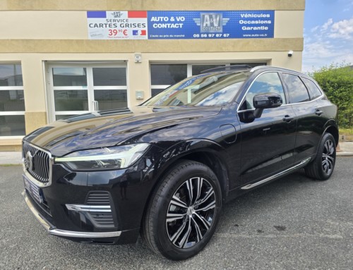VOLVO XC60 T6 PH2 RECHARGE 253+145 CH INSCRIPTION LUXE Du 24.11.2022 – 115 500 KMS – 32 990 €