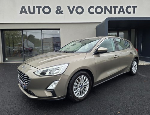 FORD FOCUS 1.0 ECOBOOST 125 CH TITANIUM BVM Du 07.03.2019 – 95 500 KMS – 10 490 €