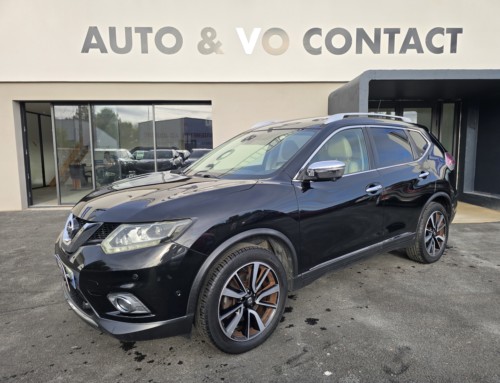 NISSAN X-TRAIL 1.6 DCI 130 CH TEKNA 7 PLACES Du 23.01.2017 – 101 500 KMS – 12 990 €